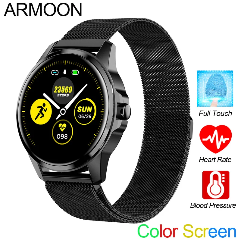 Sport Smart Watch R23 Men Women Blood Pressure Waterproof Activity Fitness tracker Heart Rate Monitor Smartwatch for Android IOS
Sport Smart Watch R23 Men Women Blood Pressure Waterproof Activity Fitness tracker Heart Rate Monitor Smartwatch for Android IOS