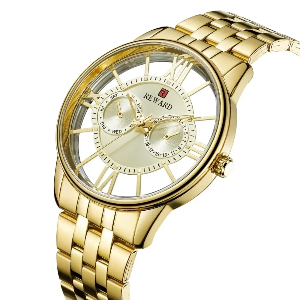 REWARD Fashion Cool Hollow perspective men's watch cross-border decorative small needle trend watch men male
REWARD Fashion Cool Hollow perspective men's watch cross-border decorative small needle trend watch men male