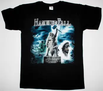 HAMMERFALL (R)EVOLUTION BLACK T SHIRT HEAVY POWER METAL FREEDOM CALL EDGUY Summer Short Sleeves Cotton Fashion T-Shirt
HAMMERFALL (R)EVOLUTION BLACK T SHIRT HEAVY POWER METAL FREEDOM CALL EDGUY Summer Short Sleeves Cotton Fashion T-Shirt