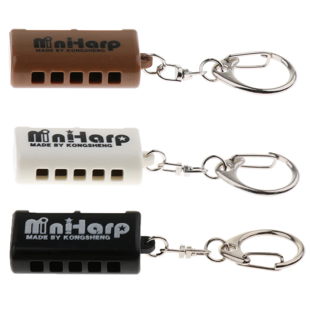 5 Hole 10 Tone Mini Harmonica Keychain Key Ring Keyfob Toy for Giveaways Keychains Gifts
5 Hole 10 Tone Mini Harmonica Keychain Key Ring Keyfob Toy for Giveaways Keychains Gifts