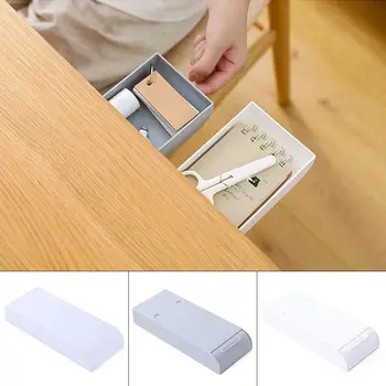 Innovative Table Storage Box Large Capacity Drawer Self-Adhesive Table Bottom Pen Holder Organizer For Office School Home Desk
Innovative Table Storage Box Large Capacity Drawer Self-Adhesive Table Bottom Pen Holder Organizer For Office School Home Desk