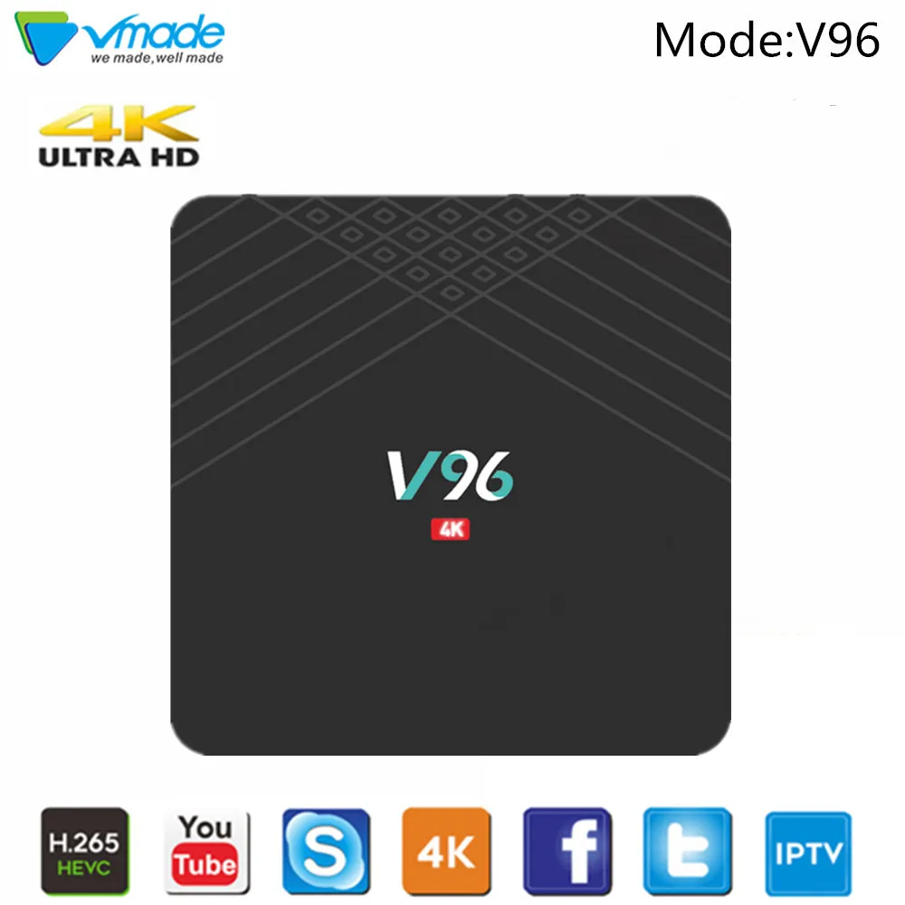 V96 Smart tv Box Allwinner H6 Android 9.0 2GB 16GB 1080p 1.5GHZ wireless Wifi Netflix Android IPTV set top box 4 K media player
V96 Smart tv Box Allwinner H6 Android 9.0 2GB 16GB 1080p 1.5GHZ wireless Wifi Netflix Android IPTV set top box 4 K media player