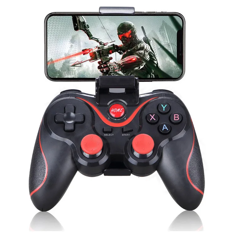 Wireless Android Gamepad T3 X3 Wireless Joystick Game Controller bluetooth BT3.0 Joystick For Mobile Phone Tablet TV Box Holder
Wireless Android Gamepad T3 X3 Wireless Joystick Game Controller bluetooth BT3.0 Joystick For Mobile Phone Tablet TV Box Holder