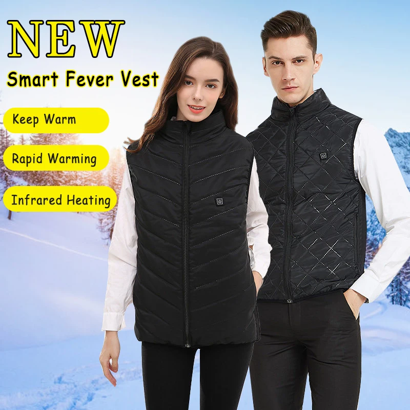 Body Electric Heating Vest Heated Jacket Intelligent Heating Heating Vest Heating Clothes Charging Thermal Clothing Hunting
Body Electric Heating Vest Heated Jacket Intelligent Heating Heating Vest Heating Clothes Charging Thermal Clothing Hunting