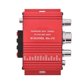 SOONHUA Mini 12V Power Amplifier 2 Channel Power Amplifier HiFi Stereo Bass Audio Power Amplifiers Digital Speaker
SOONHUA Mini 12V Power Amplifier 2 Channel Power Amplifier HiFi Stereo Bass Audio Power Amplifiers Digital Speaker