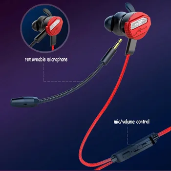 Best Gaming Mobile Earphone with Microphone Volume Control for for PUBG Mobile Earphone Smartphones 3.5mm In Ear Earbuds
Best Gaming Mobile Earphone with Microphone Volume Control for for PUBG Mobile Earphone Smartphones 3.5mm In Ear Earbuds