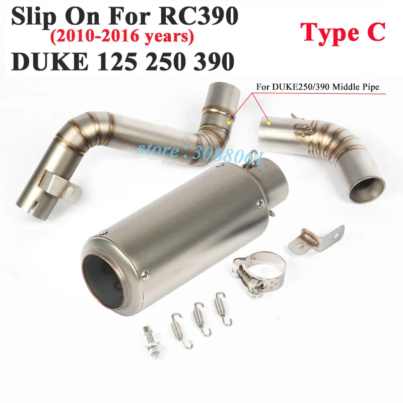 DUKE 390 Akrapovic Muffler-1