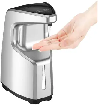 Automatic Soap Dispenser Touchless Automatic Hand Sanitizer Dispenser Countertop/Wall Mounted 450 ML Soap Dispenser
Automatic Soap Dispenser Touchless Automatic Hand Sanitizer Dispenser Countertop/Wall Mounted 450 ML Soap Dispenser