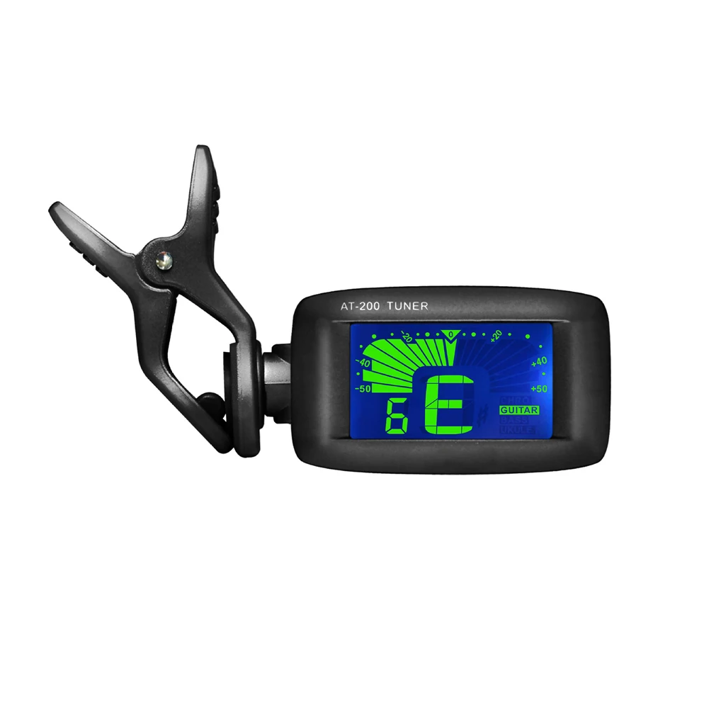 Mini Guitar Tuner Display LCD Display Backlight 360 Degree Rotating Clip Tuner For Guitar Bass Chromatic Violin Ukulele
Mini Guitar Tuner Display LCD Display Backlight 360 Degree Rotating Clip Tuner For Guitar Bass Chromatic Violin Ukulele