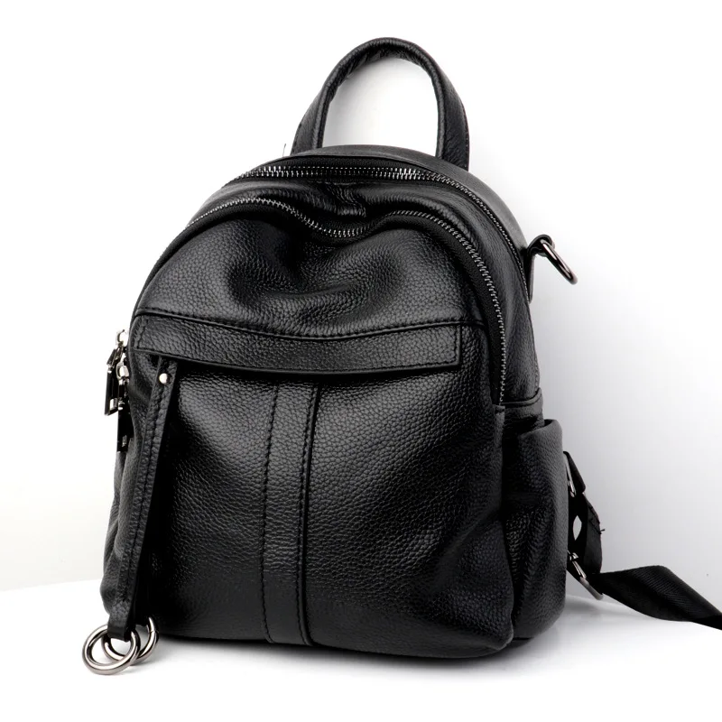 Spring And Summer New Style Backpack School Bag Full-grain Leather WOMEN'S Backpack Europe And America Women's Versitile Fashion
Spring And Summer New Style Backpack School Bag Full-grain Leather WOMEN'S Backpack Europe And America Women's Versitile Fashion