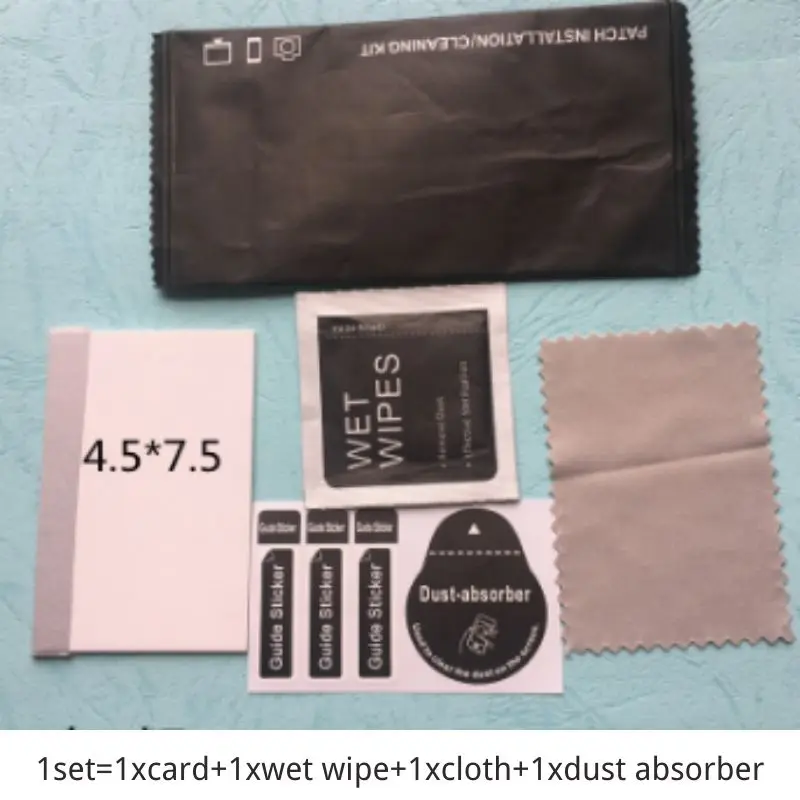 10 Sets Tempered Glass Hydrogel Film Phone Screen Camera Lens LCD Screen Clean Sets With Cloth Scratch Card Tool
10 Sets Tempered Glass Hydrogel Film Phone Screen Camera Lens LCD Screen Clean Sets With Cloth Scratch Card Tool