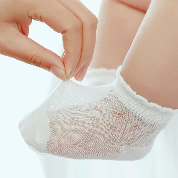 Baby socks summer thin 0-1-3-5-year-old baby socks Summer Boys and girls socks mesh socks 
Baby socks summer thin 0-1-3-5-year-old baby socks Summer Boys and girls socks mesh socks