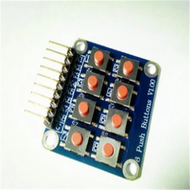 Manufacturers Direct Selling 2X4 Matrix Keyboard Fretting Switch Microcontroller Expanding Keyboard 8-Bit Separate Button
Manufacturers Direct Selling 2X4 Matrix Keyboard Fretting Switch Microcontroller Expanding Keyboard 8-Bit Separate Button