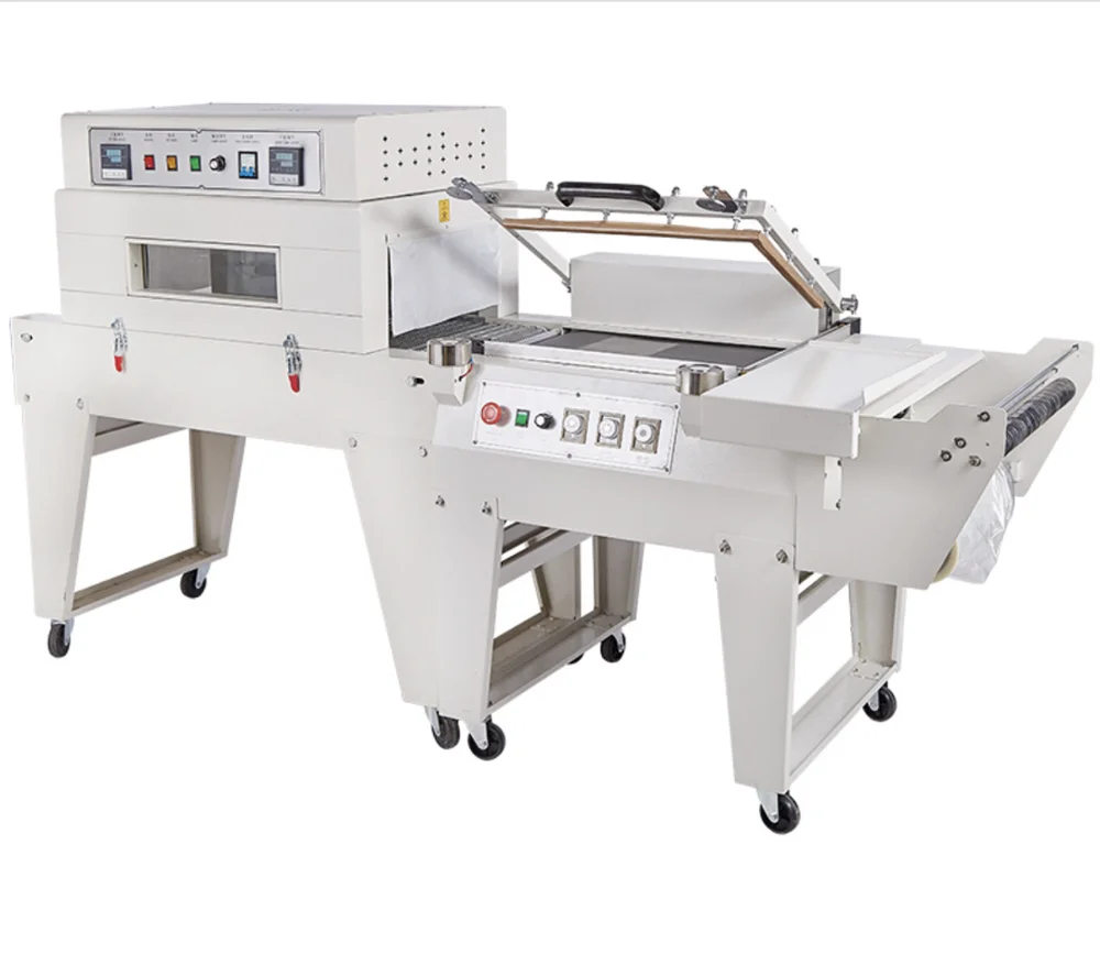 Multi-functional 450L semi-automatic sealing cutting and shrink packaging machine
Multi-functional 450L semi-automatic sealing cutting and shrink packaging machine