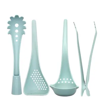 4Pcs Nylon Kitchen Cooking Tools Set Slotted Soup Rice Ladle Spoon Potato Masher Pasta Serving Fork Scoop Food Tongs Utensils
4Pcs Nylon Kitchen Cooking Tools Set Slotted Soup Rice Ladle Spoon Potato Masher Pasta Serving Fork Scoop Food Tongs Utensils