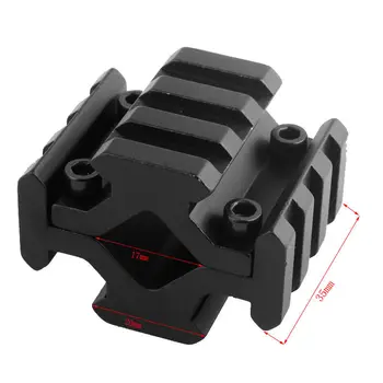 20mm 4-sided Guide Rail Aluminium Alloy 3 Slots Sight Clips Handguard Scope Bases Mount Adapter For Scope Optics Flashlight
20mm 4-sided Guide Rail Aluminium Alloy 3 Slots Sight Clips Handguard Scope Bases Mount Adapter For Scope Optics Flashlight