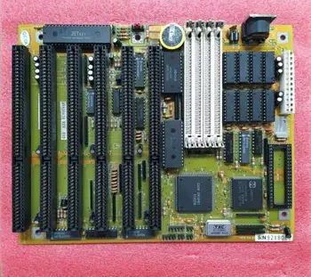 Second-hand 286 motherboard comes with CPU memory strip with 6 ISA slots dos system for industrial equipment
Second-hand 286 motherboard comes with CPU memory strip with 6 ISA slots dos system for industrial equipment