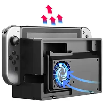 External Cooling Fan Turbo Cooler for NS Switch Docking Station Game Console Kit
External Cooling Fan Turbo Cooler for NS Switch Docking Station Game Console Kit