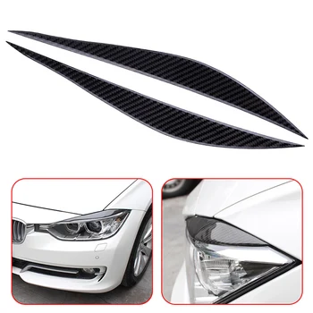 Carbon Fiber Black Headlight Eyebrow Cover Protection Part For BMW F30 2013-2017
Carbon Fiber Black Headlight Eyebrow Cover Protection Part For BMW F30 2013-2017