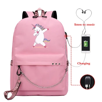 Large Capacity Bagpack Dabbing Unicorn Backpacks Unisex School Bags Travel Bag for College Bookbag USB Charging
Large Capacity Bagpack Dabbing Unicorn Backpacks Unisex School Bags Travel Bag for College Bookbag USB Charging