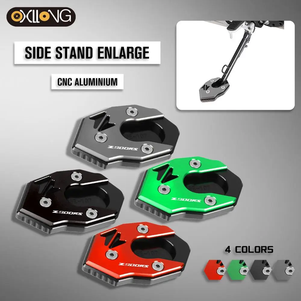Motorcycle CNC Foot Side Stand Pad Plate Kickstand Enlarger Support Extension FOR KAWASAKI Z900RS 2017 2018 2019 2020 2021
Motorcycle CNC Foot Side Stand Pad Plate Kickstand Enlarger Support Extension FOR KAWASAKI Z900RS 2017 2018 2019 2020 2021