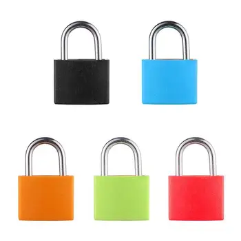 Colorful Mini Strong Steel Copper Lock Waterproof Travel Suitcase Padlock with 2 Keys Colored plastic case padlock Decoration
Colorful Mini Strong Steel Copper Lock Waterproof Travel Suitcase Padlock with 2 Keys Colored plastic case padlock Decoration
