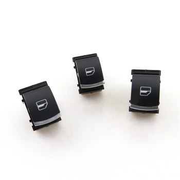 READXT 3x Chrome Passenger Side Window Control Switch For Golf 5 MK5 6 MK6 Passat B6 3C Caddy Tiguan Touran Rabbit 5ND 959 855