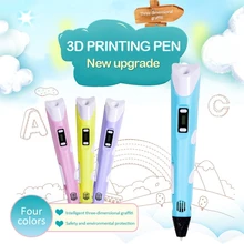Second Generation 3D Printing Pen LCD Display Screen Drawing Tools Painting Graffiti for Children Diy Handmade Crafts
Second Generation 3D Printing Pen LCD Display Screen Drawing Tools Painting Graffiti for Children Diy Handmade Crafts