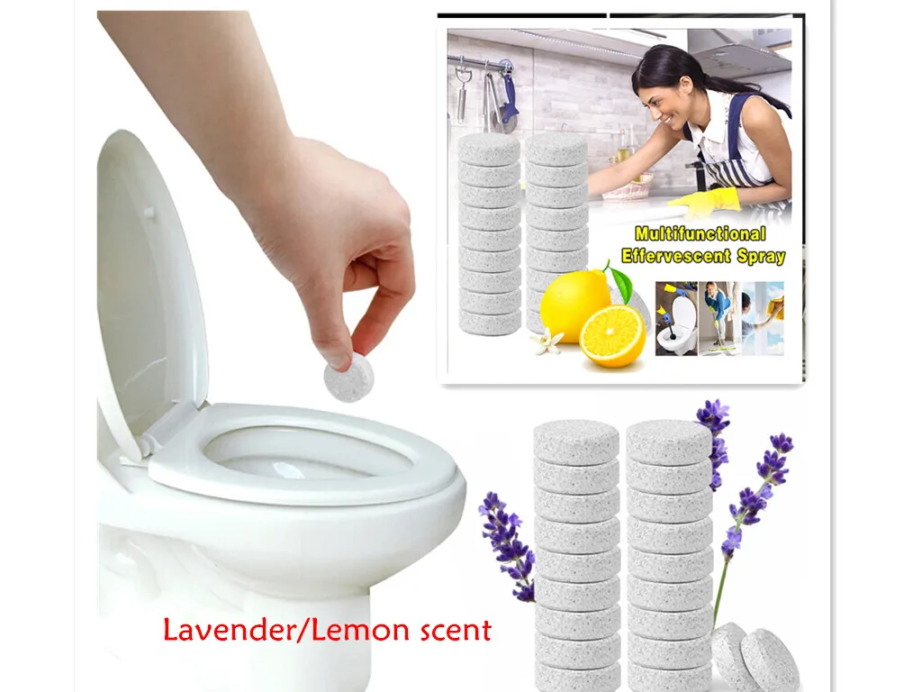 1PCS=4L Multifunctional Effervescent Spray Cleaner Concentrate Lemon/ Lavender Scent Home Effervescent Cleaning Tablet Kitchen
1PCS=4L Multifunctional Effervescent Spray Cleaner Concentrate Lemon/ Lavender Scent Home Effervescent Cleaning Tablet Kitchen