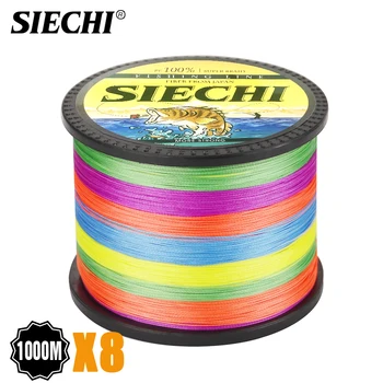 SIECHI 1000m Fishing Line 8 Strands Carp Fishing Braided Wire PE Cord Pesca 9 Colors Peche Multifilament Strong 20-88LB
SIECHI 1000m Fishing Line 8 Strands Carp Fishing Braided Wire PE Cord Pesca 9 Colors Peche Multifilament Strong 20-88LB