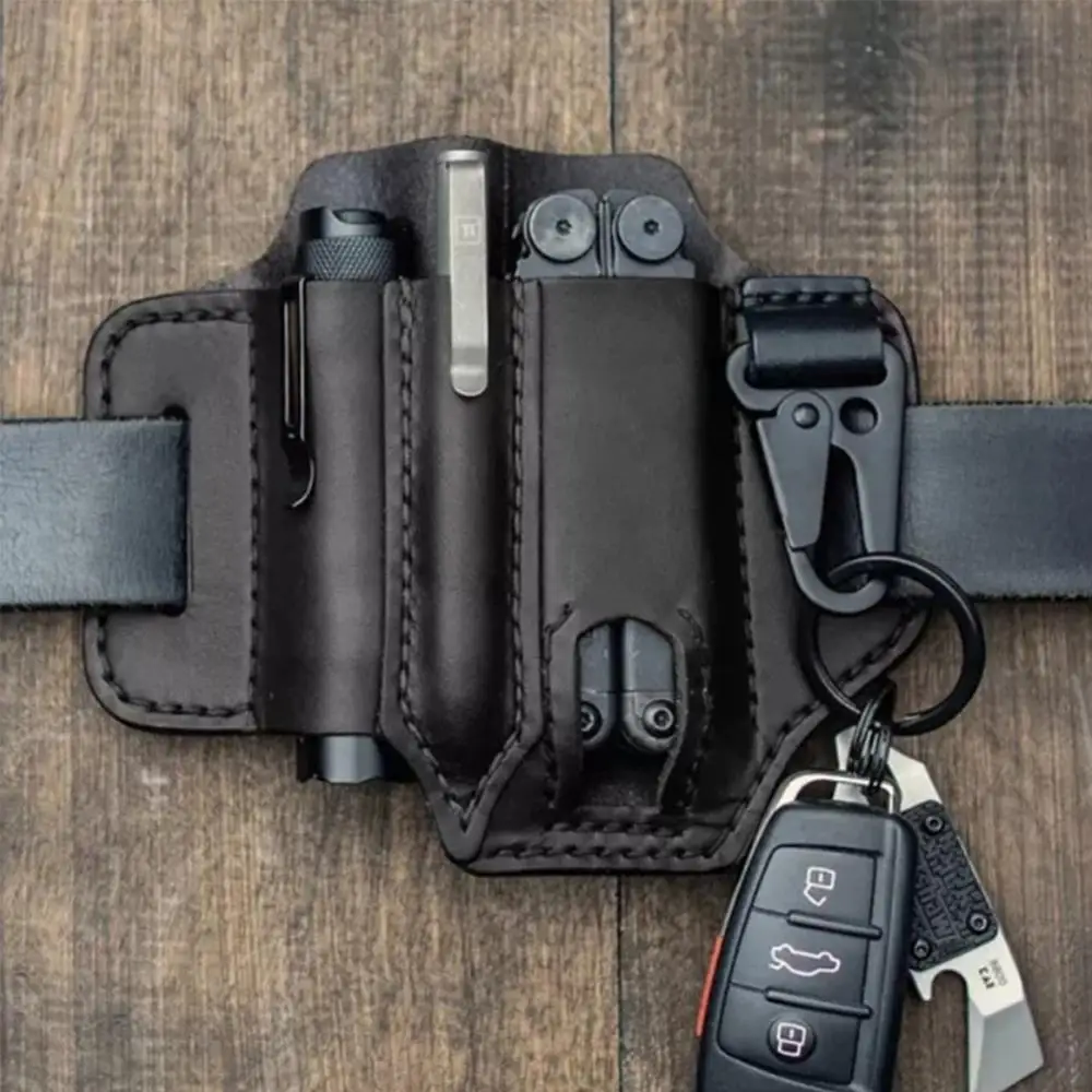 Men Multitool Sheath EDC Pocket Organizer with Key Holder for Belt and Flashlight Sheath Multitool Pouch for Camping
Men Multitool Sheath EDC Pocket Organizer with Key Holder for Belt and Flashlight Sheath Multitool Pouch for Camping
