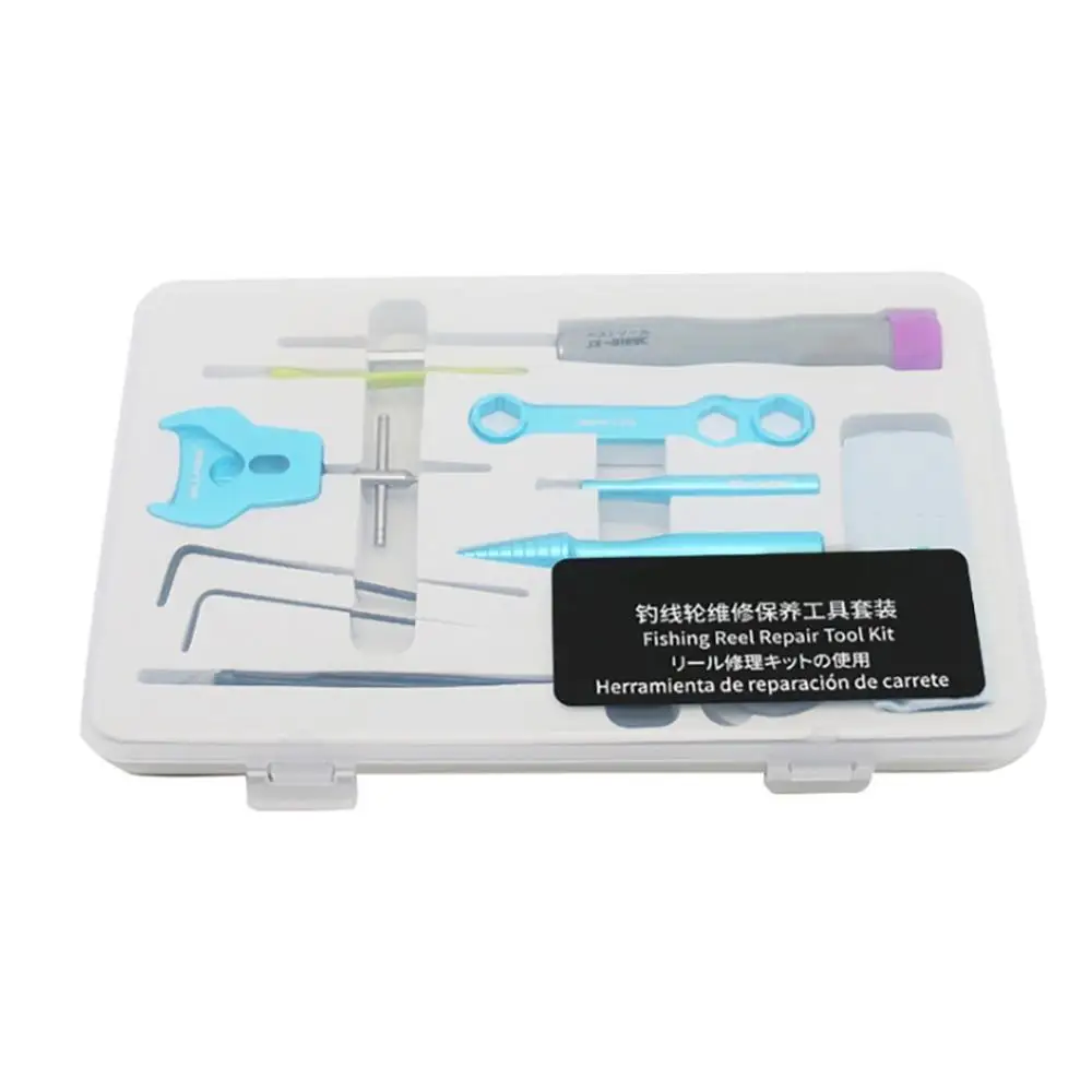 Fishing Reel Repair Tools Kit Baitcasting Spinning Reel Maintenance Spool Dismantling Device Bearing Remove Tools H //
Fishing Reel Repair Tools Kit Baitcasting Spinning Reel Maintenance Spool Dismantling Device Bearing Remove Tools H //