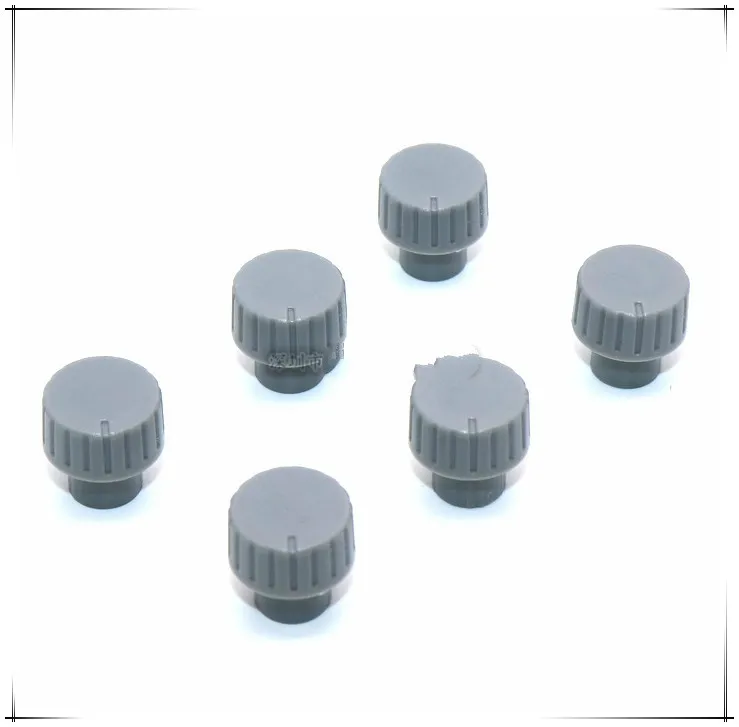 Plastic plum handle potentiometer knob power amplifier volume adjustment knob cap diameter 13.5x14.2mm
Plastic plum handle potentiometer knob power amplifier volume adjustment knob cap diameter 13.5x14.2mm