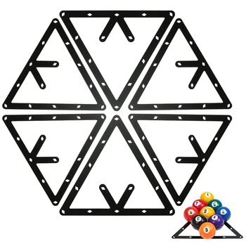 6PCS / 1PCS Magic Ball Rack Billiard Rack Sheet Cue Ball Rack Triangle Cue Ball Accessory 8 / 9 / 10 Ball Combo Pack
6PCS / 1PCS Magic Ball Rack Billiard Rack Sheet Cue Ball Rack Triangle Cue Ball Accessory 8 / 9 / 10 Ball Combo Pack