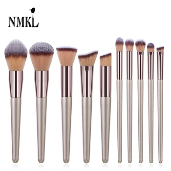 NMLK Champagne Makeup Brushes Set Foundation Powder Blush Eyeshadow Concealer Lip Eye Make Up Brush Cosmetics Beauty Tools
NMLK Champagne Makeup Brushes Set Foundation Powder Blush Eyeshadow Concealer Lip Eye Make Up Brush Cosmetics Beauty Tools