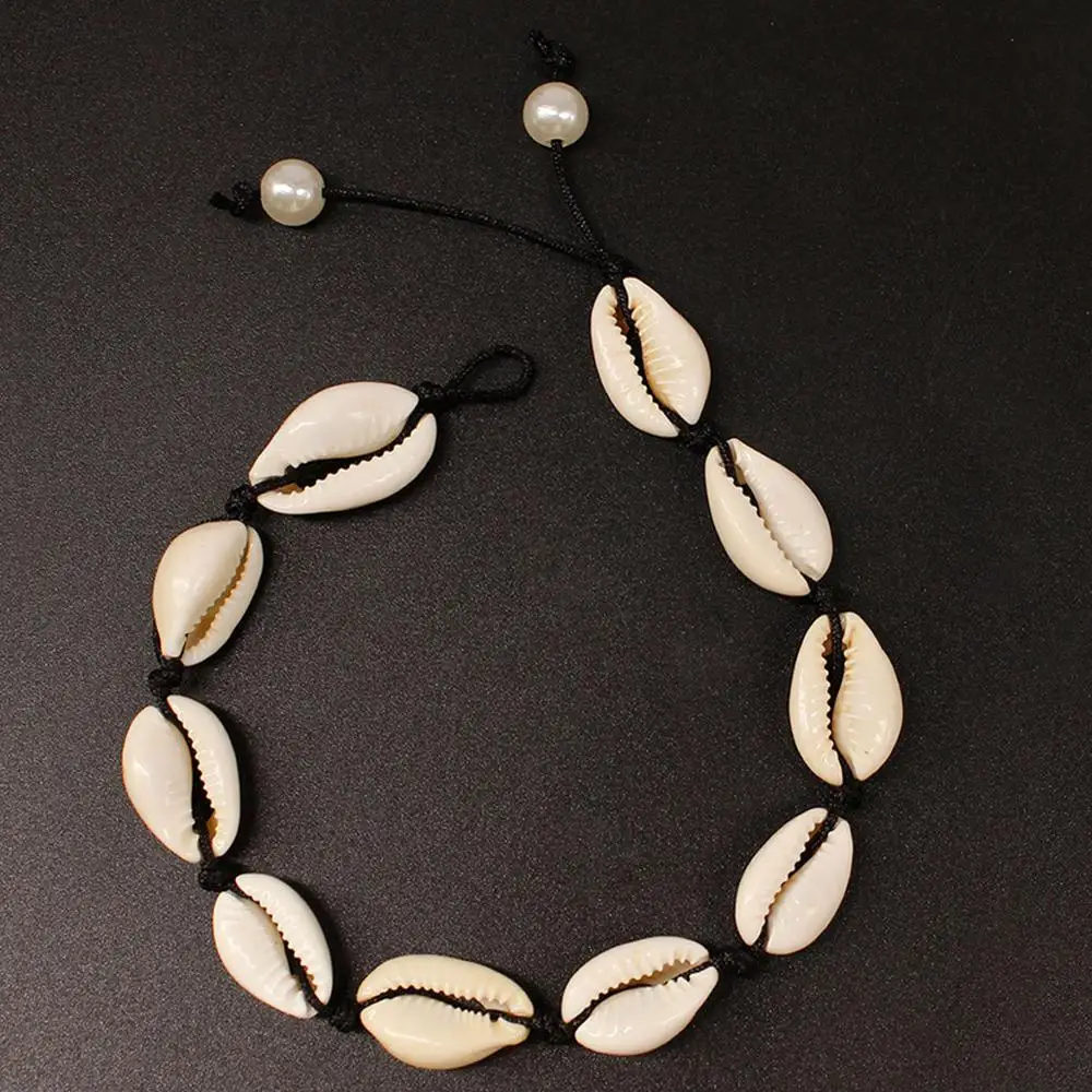 Boho Conch Seashell Necklace Women Jewelry Summer Beach Shell Choker Bohemian Rope Cowrie Beaded Necklaces Handmade Choker Lady
Boho Conch Seashell Necklace Women Jewelry Summer Beach Shell Choker Bohemian Rope Cowrie Beaded Necklaces Handmade Choker Lady