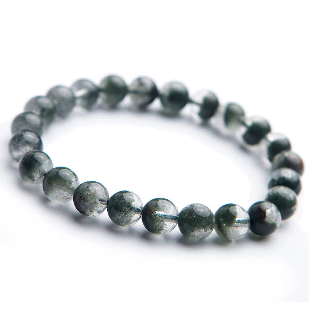 Natural Green Phantom Quartz Crystal Clear Round Beads Bracelet 8mm Ghost Chlorite Stretch Women Men Jewelry AAAAA
Natural Green Phantom Quartz Crystal Clear Round Beads Bracelet 8mm Ghost Chlorite Stretch Women Men Jewelry AAAAA
