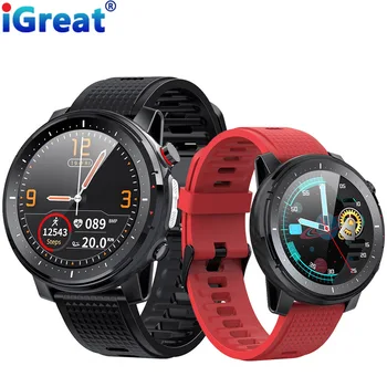 iGreat L15 Smart Watch Men LED light Heart Rate Blood Pressure IP68 Waterproof Multiple Sports Smartwatch ECG PPG VS L8 L11
iGreat L15 Smart Watch Men LED light Heart Rate Blood Pressure IP68 Waterproof Multiple Sports Smartwatch ECG PPG VS L8 L11