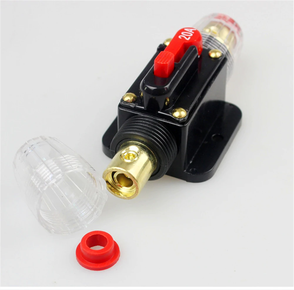 Car automatic recovery fuse double circuit breaker audio modified switch Fuse Holder 20-150A RV
Car automatic recovery fuse double circuit breaker audio modified switch Fuse Holder 20-150A RV