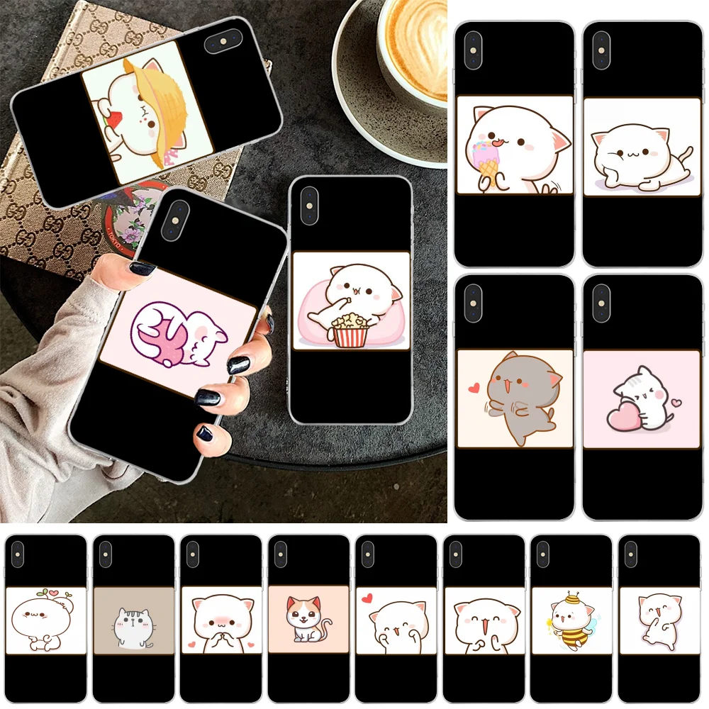 LJHYDFCNBr Cute cat Transparent Soft Shell Phone Case Capa for iPhone 11 pro XS MAX 8 7 6 6S Plus X 5 5S SE XR cover
LJHYDFCNBr Cute cat Transparent Soft Shell Phone Case Capa for iPhone 11 pro XS MAX 8 7 6 6S Plus X 5 5S SE XR cover