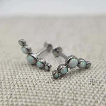 16G ASTM F136 Titanium Opal Cluster Helix Labret Piercing Lip Rings Piercing Oreja Ear Cartilage Piercings Labret Body Jewelry
16G ASTM F136 Titanium Opal Cluster Helix Labret Piercing Lip Rings Piercing Oreja Ear Cartilage Piercings Labret Body Jewelry