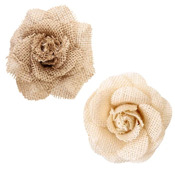 5 Pcs 9 Cm Handmade Jute Hessian Burlap Flowers Rose Rustic Wedding Decoration Party Diy Supplies
5 Pcs 9 Cm Handmade Jute Hessian Burlap Flowers Rose Rustic Wedding Decoration Party Diy Supplies