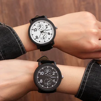 Couples Watch 2&4&8&10 Scale Leather Quartz Watch Mens Ladies Fashion Sport Clock Men's Watches Women's Watches Lovers Gifts 
Couples Watch 2&4&8&10 Scale Leather Quartz Watch Mens Ladies Fashion Sport Clock Men's Watches Women's Watches Lovers Gifts