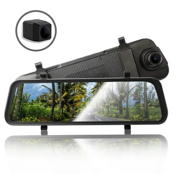Car Stream Media Driving Recorder 10 Inches Touch Screen Dual Lens Recorder Rearview Mirror 1080P Rear Camera Driving Recorder
Car Stream Media Driving Recorder 10 Inches Touch Screen Dual Lens Recorder Rearview Mirror 1080P Rear Camera Driving Recorder