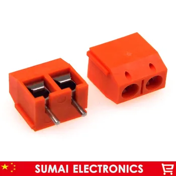Orange KF301-2P 5.08mm 2Pin PCB Screw Terminal Block Connector,300V/16A(14-22AWG wire)
Orange KF301-2P 5.08mm 2Pin PCB Screw Terminal Block Connector,300V/16A(14-22AWG wire)