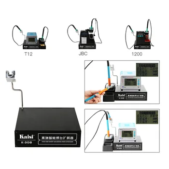 KAISI K-308 Soldering Handle Expansion Module Extended Double Handle Soldering Station for JBC T12 UD-1200 Soldering Station
KAISI K-308 Soldering Handle Expansion Module Extended Double Handle Soldering Station for JBC T12 UD-1200 Soldering Station