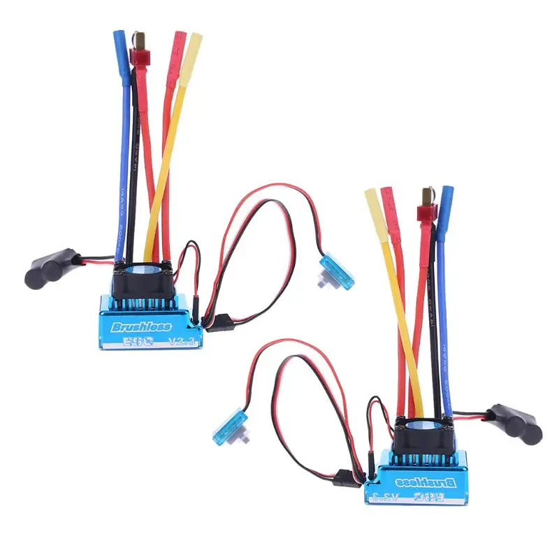 Waterproof 45A 60A 80A 120A Brushless ESC Electric Speed Controller Dust-proof for 1/8 1/10 1/12 RC Car Crawler RC Boat Part
Waterproof 45A 60A 80A 120A Brushless ESC Electric Speed Controller Dust-proof for 1/8 1/10 1/12 RC Car Crawler RC Boat Part