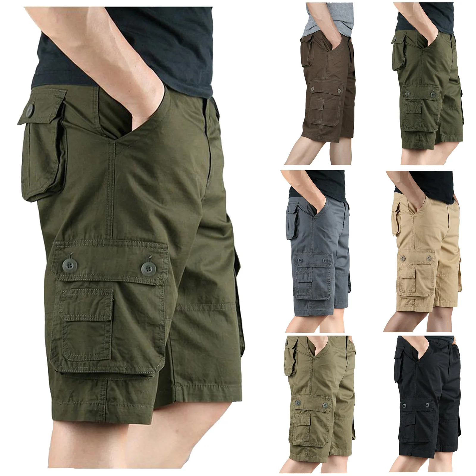 Men Classic Tactical Shorts Brand Upgrad Quick Dry Multi-pocket Cotton Casual Short Outdoor Hunting Fishing Military Cargo Short
Men Classic Tactical Shorts Brand Upgrad Quick Dry Multi-pocket Cotton Casual Short Outdoor Hunting Fishing Military Cargo Short