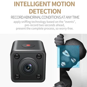 1080P HD Camera Wireless WIFI Mini IP Camera Night Vision Motion Detect Mini Camcorder Loop Video Recorder Built-in Battery Cam
1080P HD Camera Wireless WIFI Mini IP Camera Night Vision Motion Detect Mini Camcorder Loop Video Recorder Built-in Battery Cam