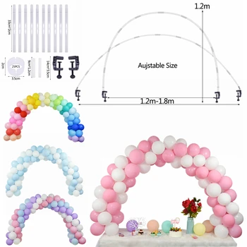 Balloon Arch Kit Plastic Balloons Chain Column Stand Wedding Birthday Party Adjustable Tabletop Ballons Arch Decoration Supplies
Balloon Arch Kit Plastic Balloons Chain Column Stand Wedding Birthday Party Adjustable Tabletop Ballons Arch Decoration Supplies